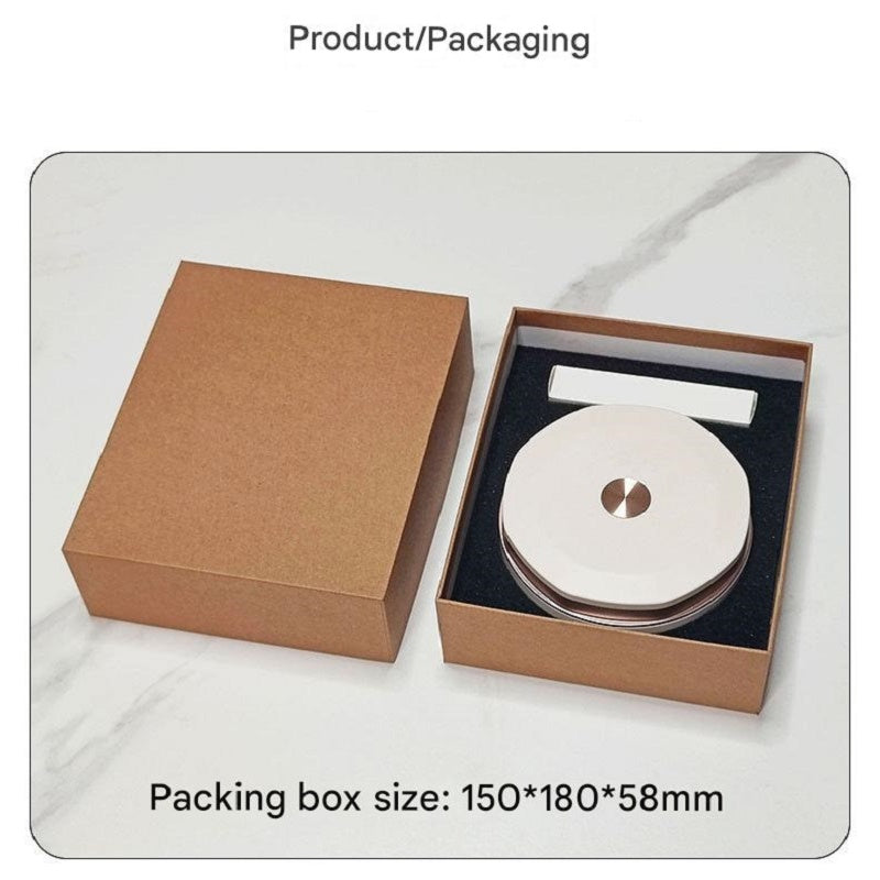 OBB LED folding night light, USB charging, rotating, with Bluetooth speaker, revolving lantern, cultural and creative gift