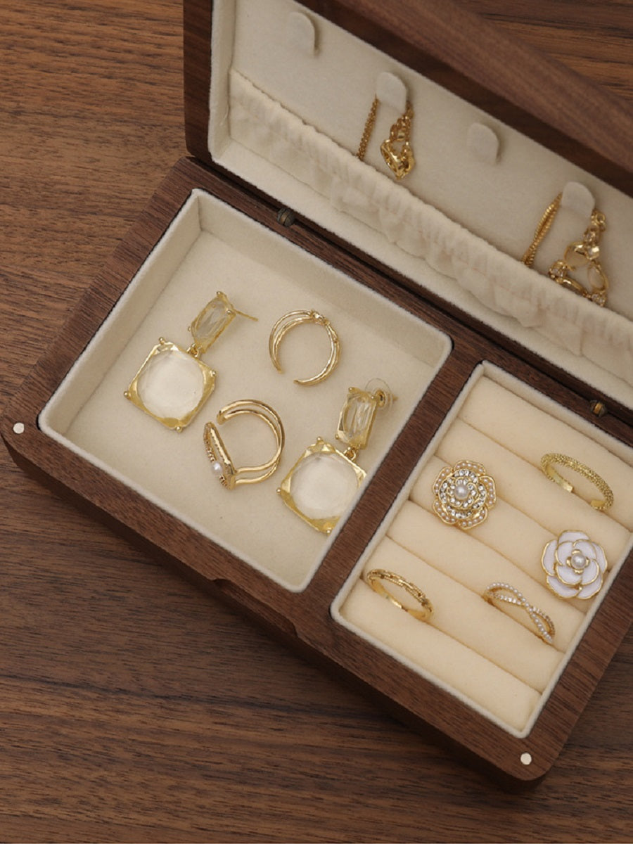 MYZD North American black walnut jewelry box