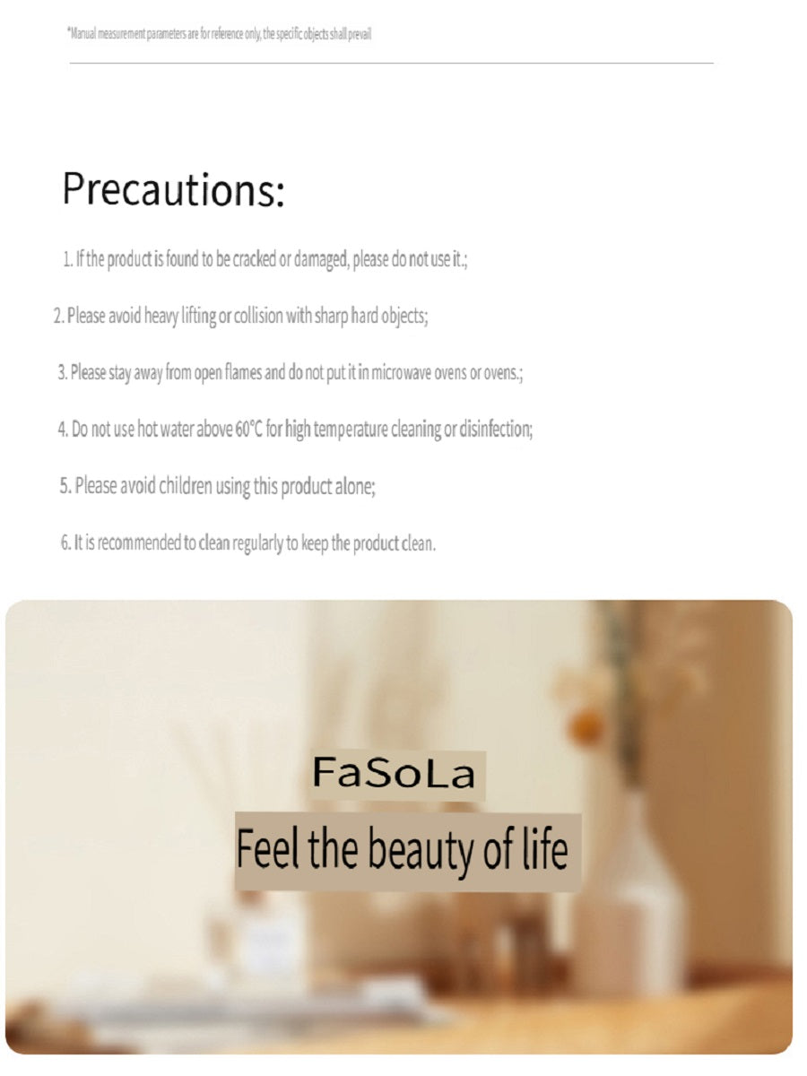 FaSoLa Kitchen push-type quantitative seasoning jar, sealed and moisture-proof