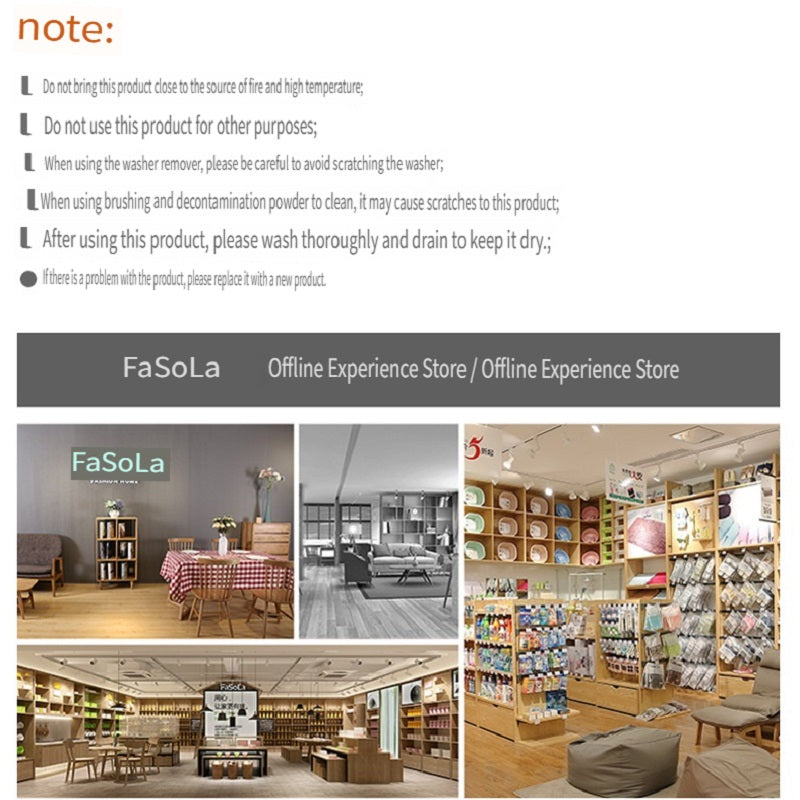 FaSoLa Kitchen three-in-one cleaning brush, easy to clean the lid of the water cup, the corners of the cup, the gaps and grooves