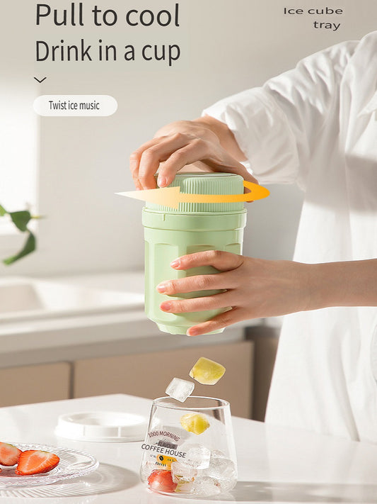 FaSoLa Food-grade household ice cube molds and deicing devices, which are easy to fall off ice cubes when rotating