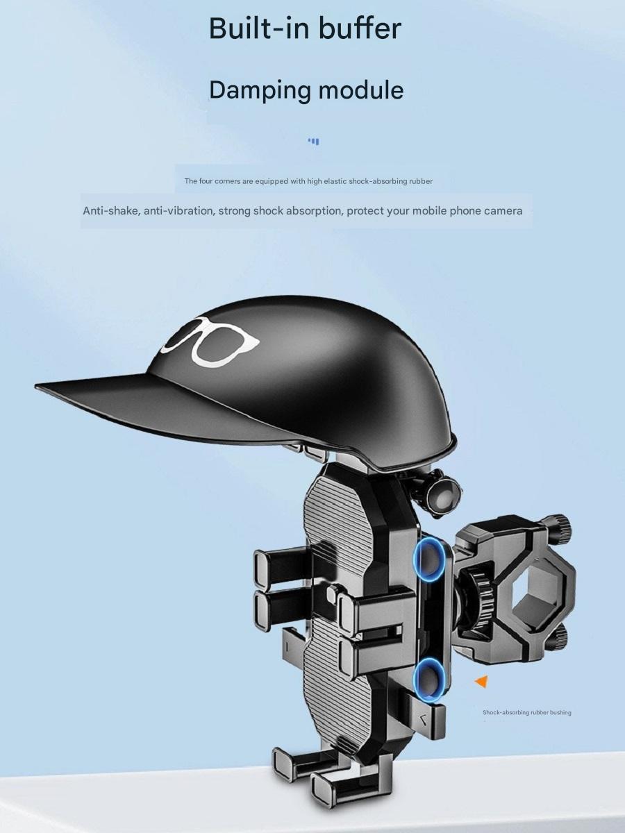 MCZB Motorcycle and bicycle mobile phone holder, waterproof sunshade