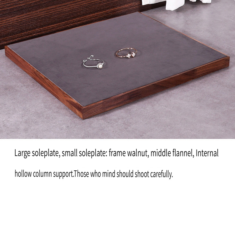 LVCAI Walnut jewelry display stand, a variety of styles