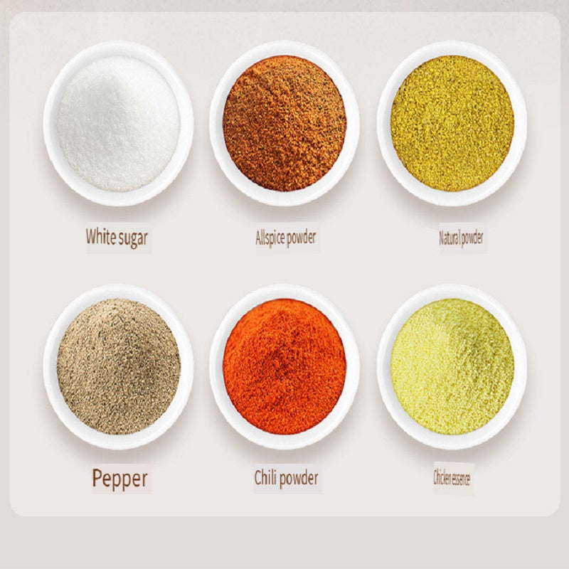 FaSoLa Kitchen push-type quantitative seasoning jar, sealed and moisture-proof