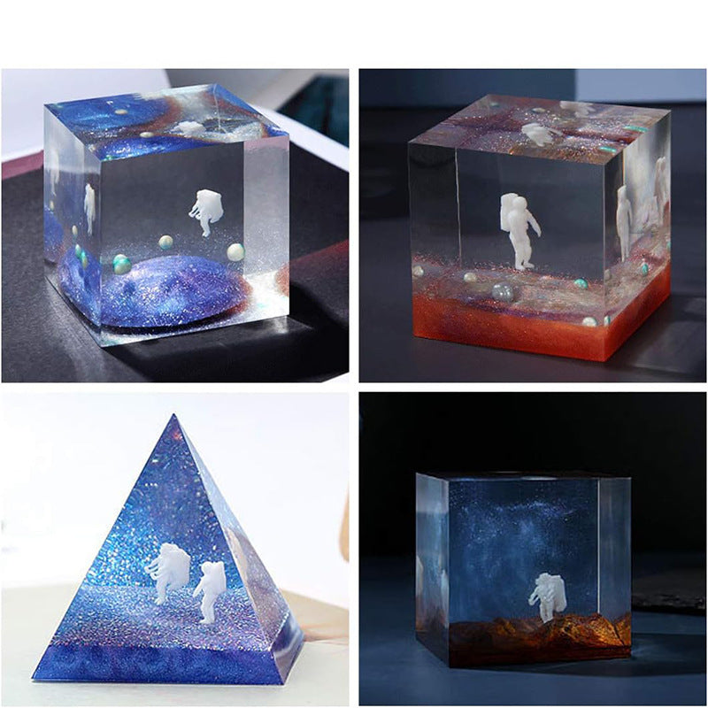 MSH Jellyfish, whales, marine animal models, DIY epoxy resin ornaments, 3D fillers, various styles