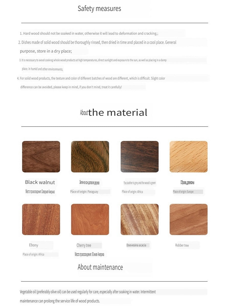 MYZD Walnut tissue box