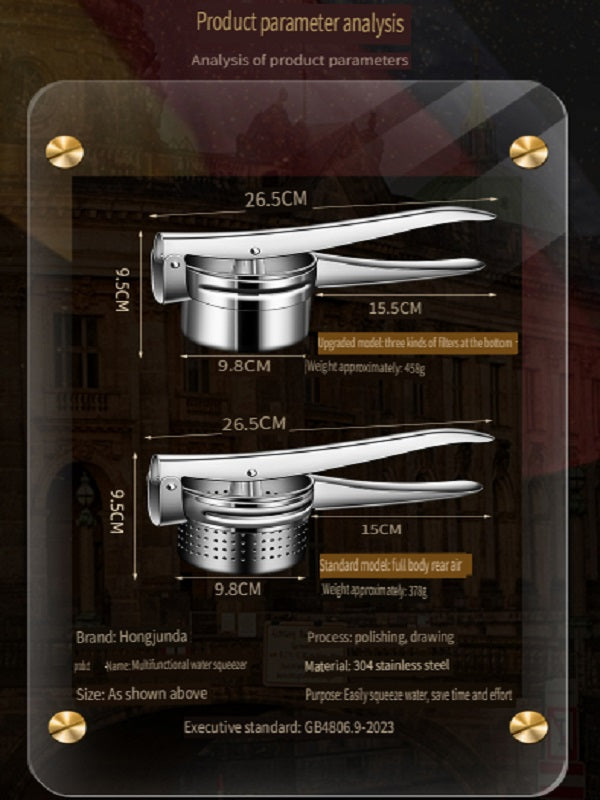 HOMGED 304 stainless steel manual juicer