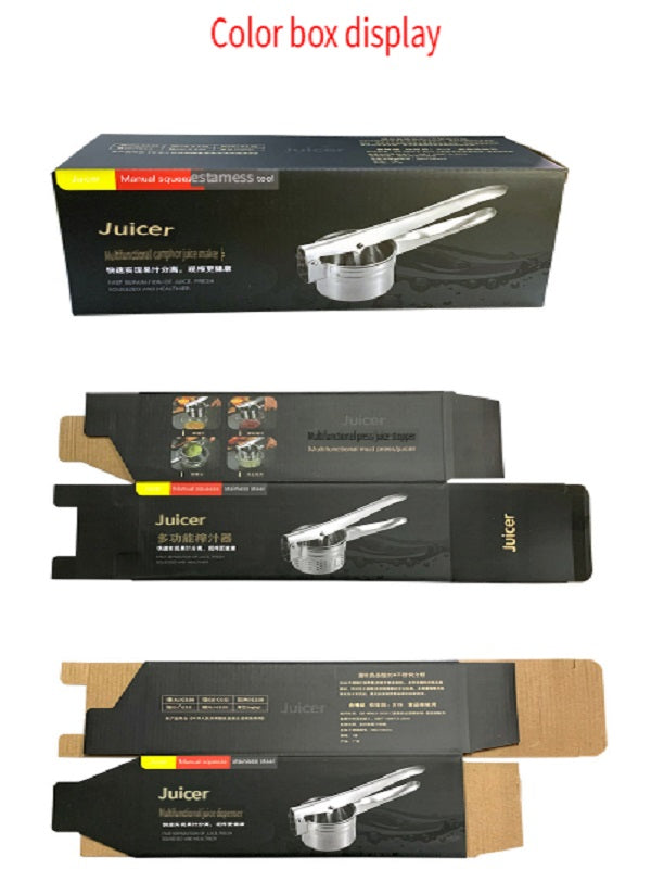 HOMGED 304 stainless steel manual juicer