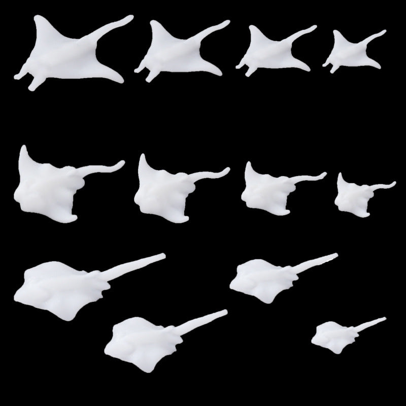 MSH Jellyfish, whales, marine animal models, DIY epoxy resin ornaments, 3D fillers, various styles