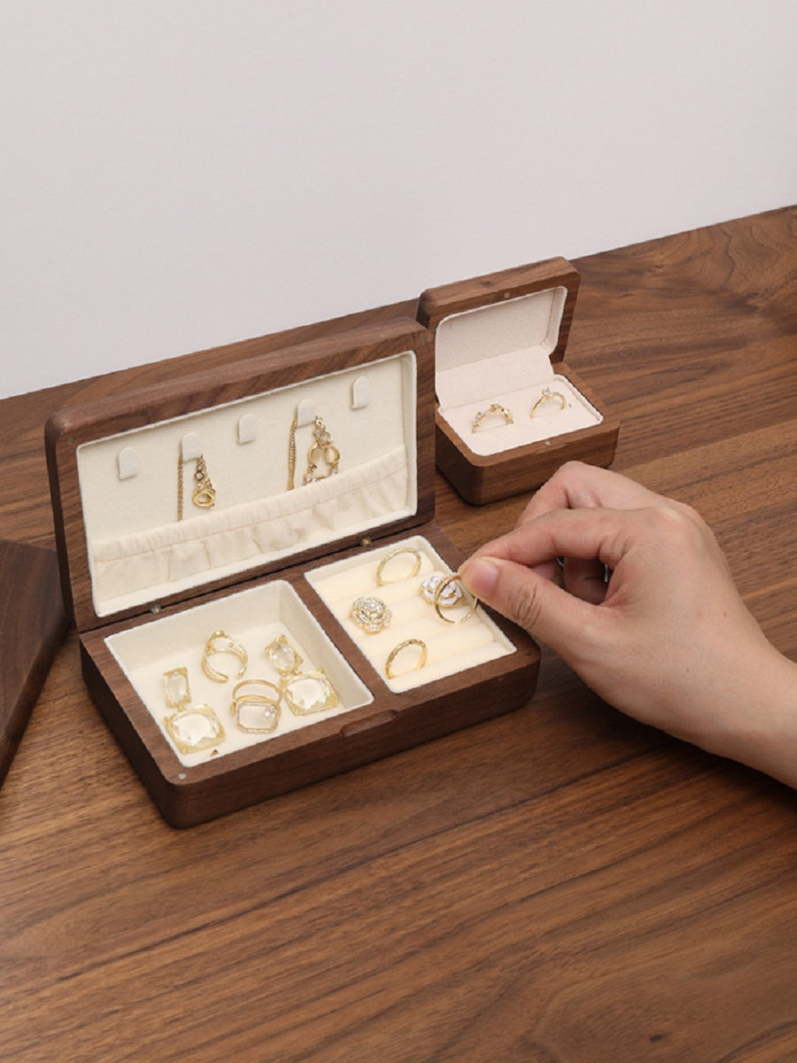 MYZD North American black walnut jewelry box