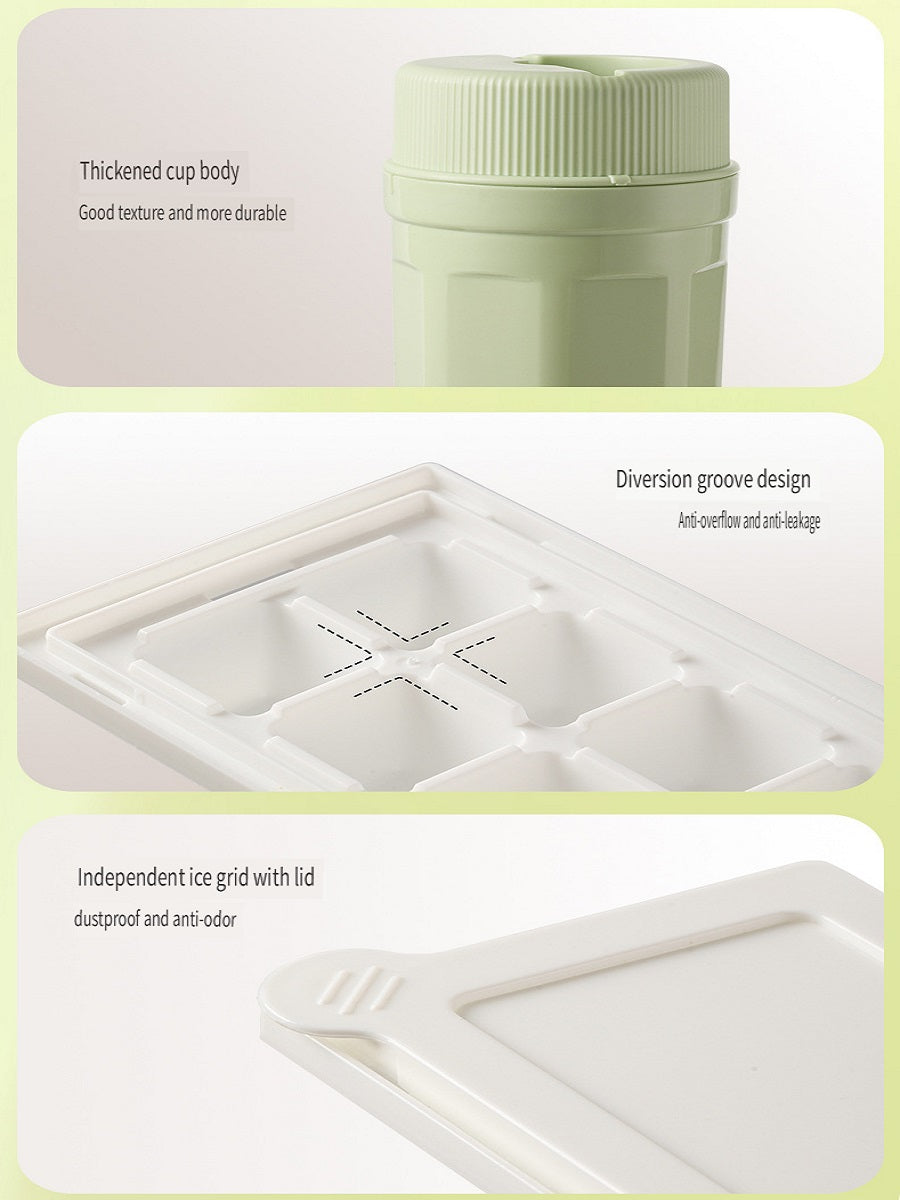 FaSoLa Food-grade household ice cube molds and deicing devices, which are easy to fall off ice cubes when rotating