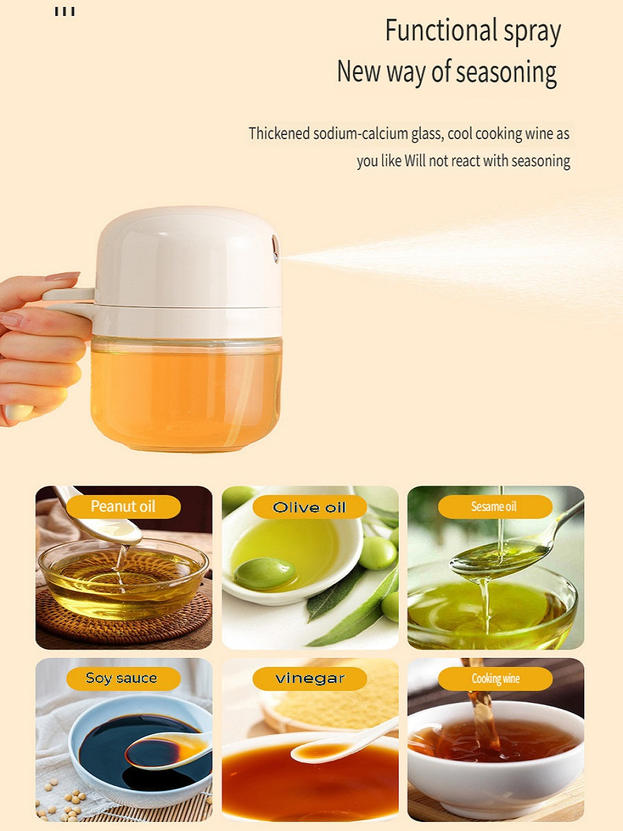 FaSoLa Kitchen glass atomizing injector, quantitative oil control, sealed and leak-proof, 300ml
