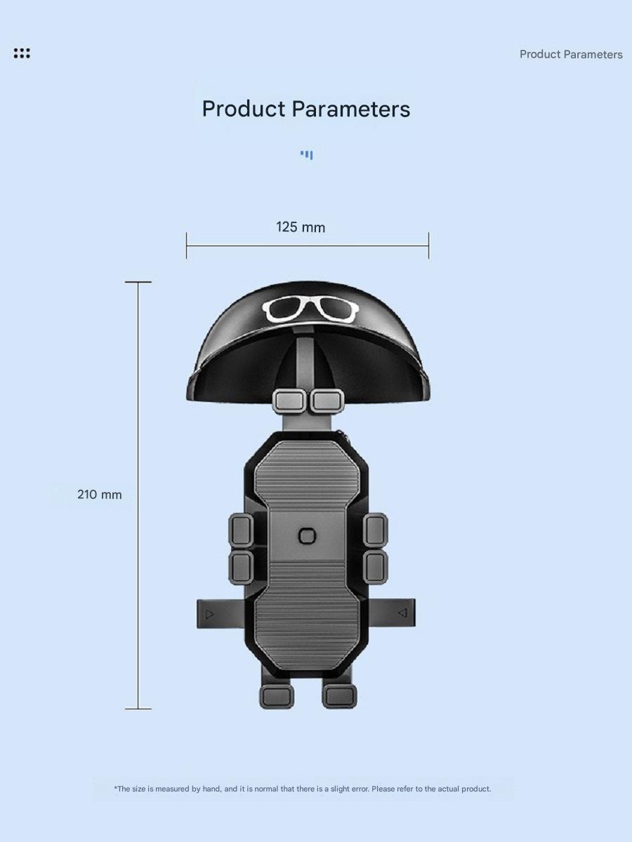 MCZB Motorcycle and bicycle mobile phone holder, waterproof sunshade