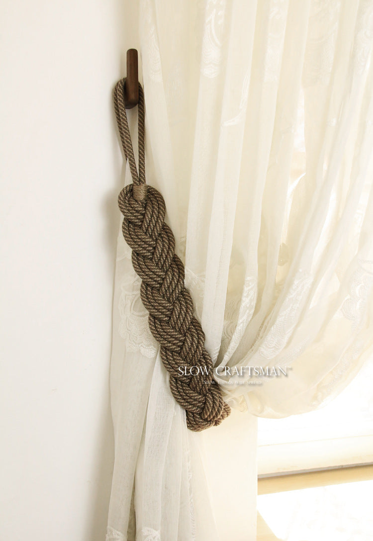 XMT Black walnut/cherry L-shaped hook