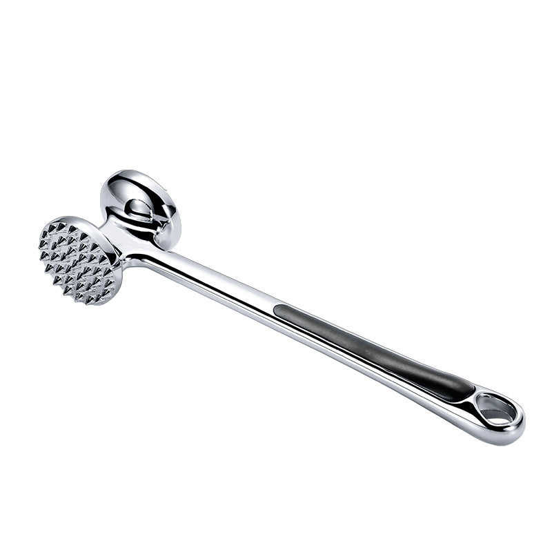 HOMGED Household loose meat hammer steak hammer, double-sided solid hammer head, 304 stainless steel/zinc alloy