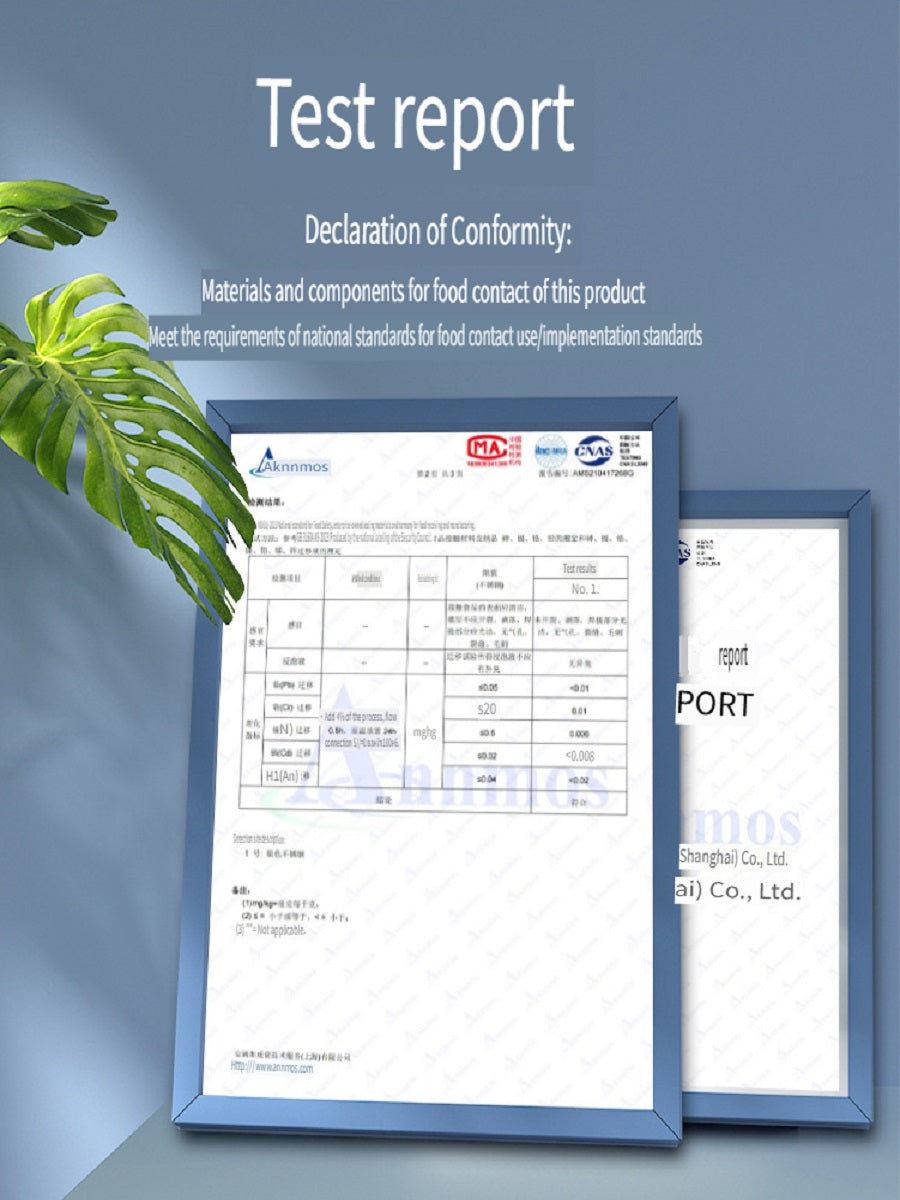 HOMGED Ebony handle 304 stainless steel household kitchen pot brush, removable and replaceable brush