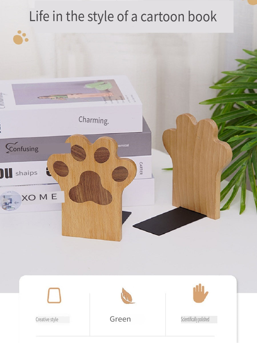 XMT Beech cat claw book stand，2 pieces