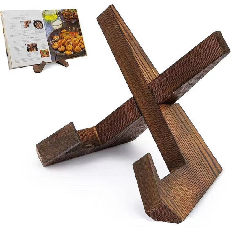 YZBZ Wooden recipe stand, can be used for reading, display, etc. 6 pieces per pack