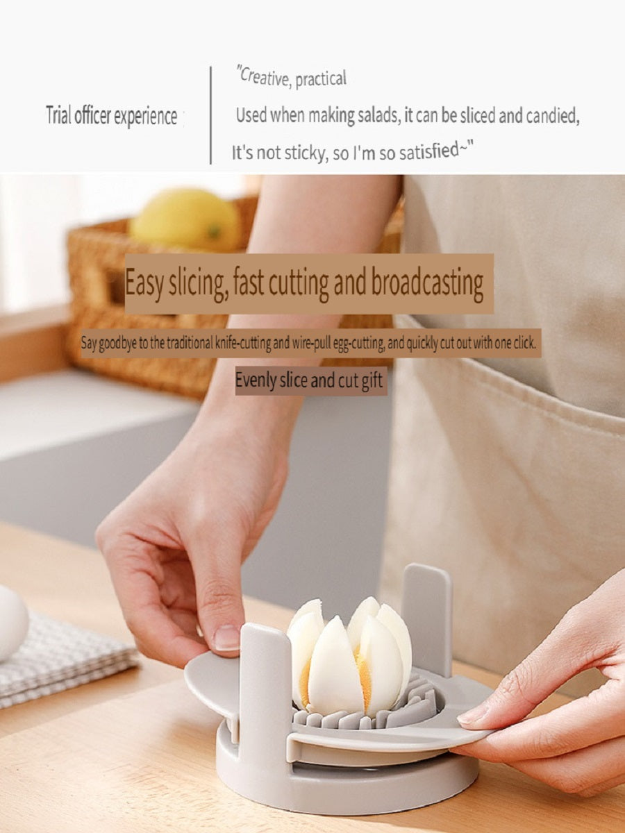 FaSoLa Household four-in-one fancy egg cutter, multi-function slicer