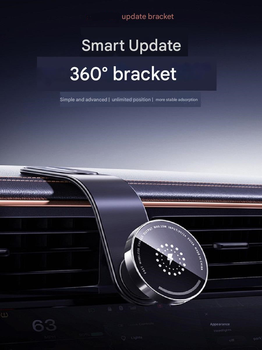 ZLKJ Magsafe car magnetic wireless charging bracket that can be bent as desired