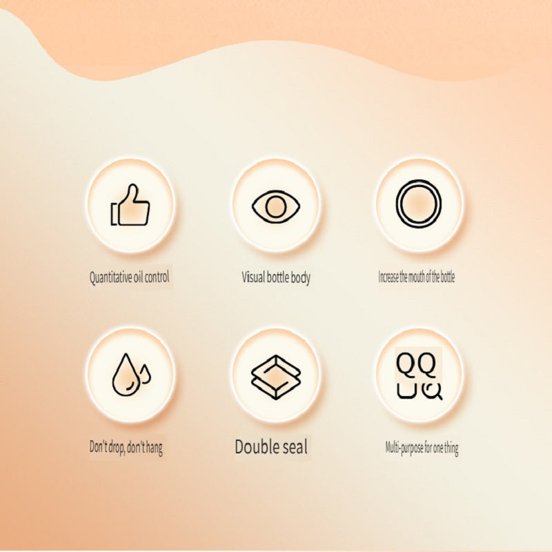 FaSoLa Kitchen glass atomizing injector, quantitative oil control, sealed and leak-proof, 300ml