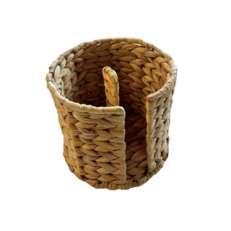 BGS Pastoral style gourd grass hand-woven paper roll holder, paper towel holder