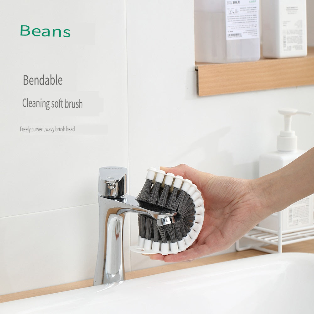 FaSoLa multifunctional cleaning brush, suitable for kitchen, floor, bathtub, tile, bathroom, various styles