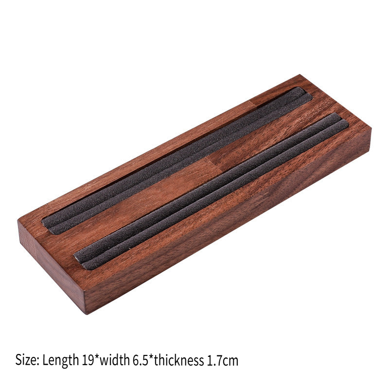 LVCAI Walnut jewelry display stand, a variety of styles