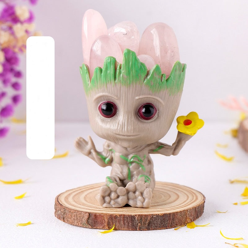 RYS Groot hand-made ornaments made of natural crystals and precious stones