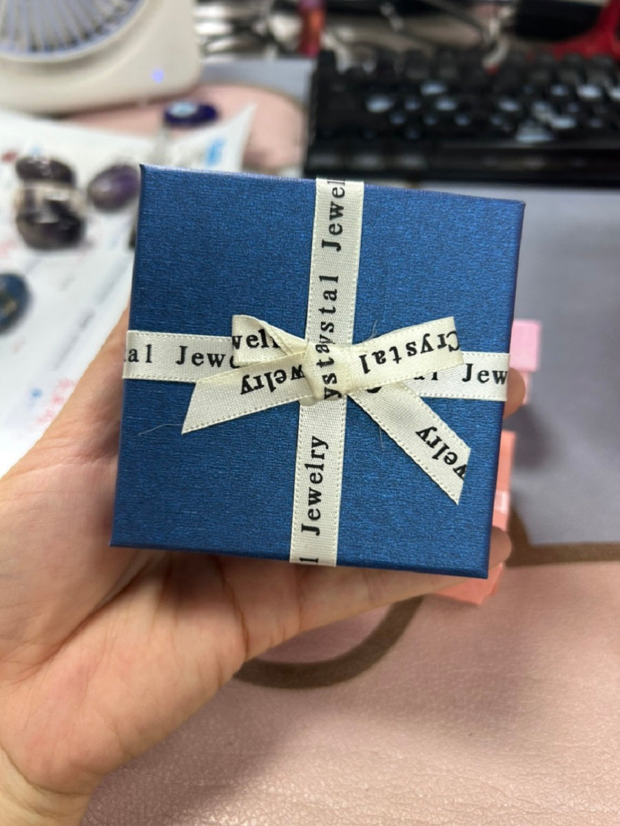 RYS Natural electroplated black tourmaline blue feather rough stone earrings, tourmaline peacock feather ear hook jewelry