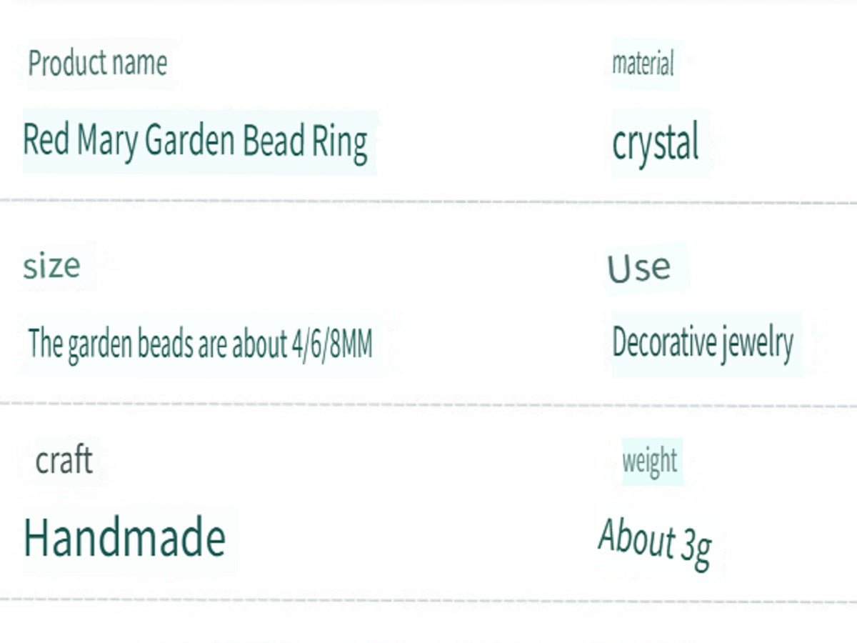 RYS Natural red agate round bead ring, hand-wound