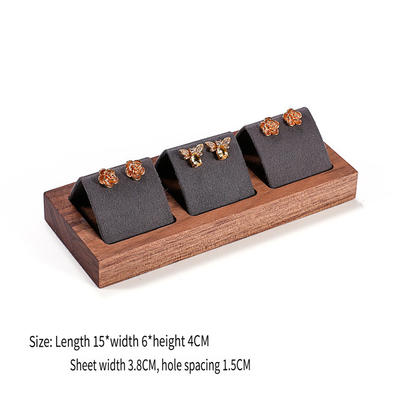 LVCAI Walnut jewelry display stand, a variety of styles