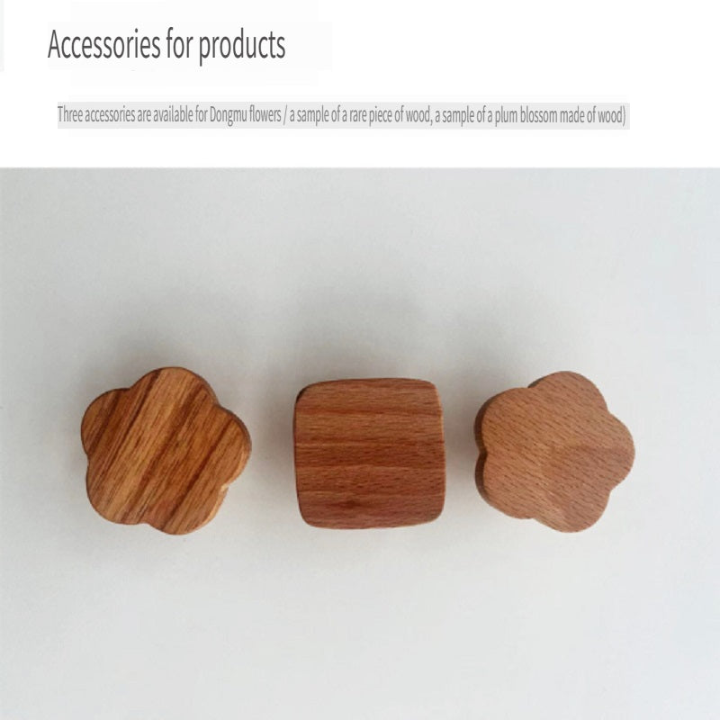 XMT Paper Roll Holder Made of Beech and Hemp Rope, Two Ways of Installation