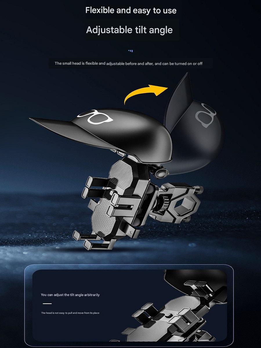 MCZB Motorcycle and bicycle mobile phone holder, waterproof sunshade