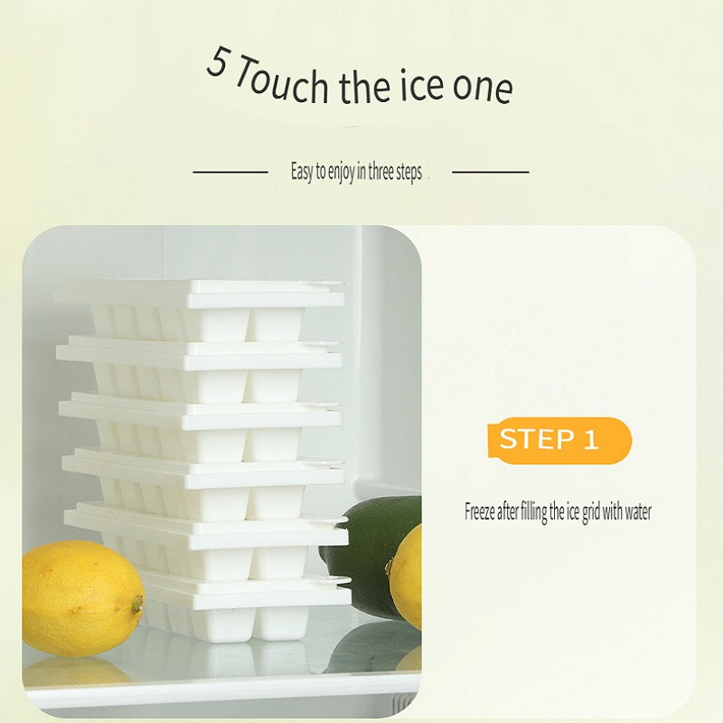 FaSoLa Food-grade household ice cube molds and deicing devices, which are easy to fall off ice cubes when rotating