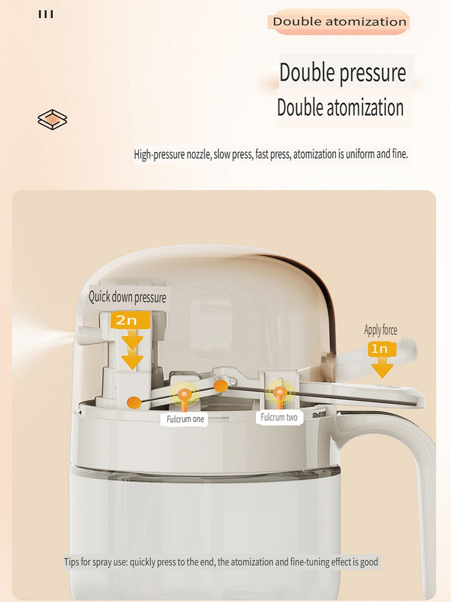 FaSoLa Kitchen glass atomizing injector, quantitative oil control, sealed and leak-proof, 300ml