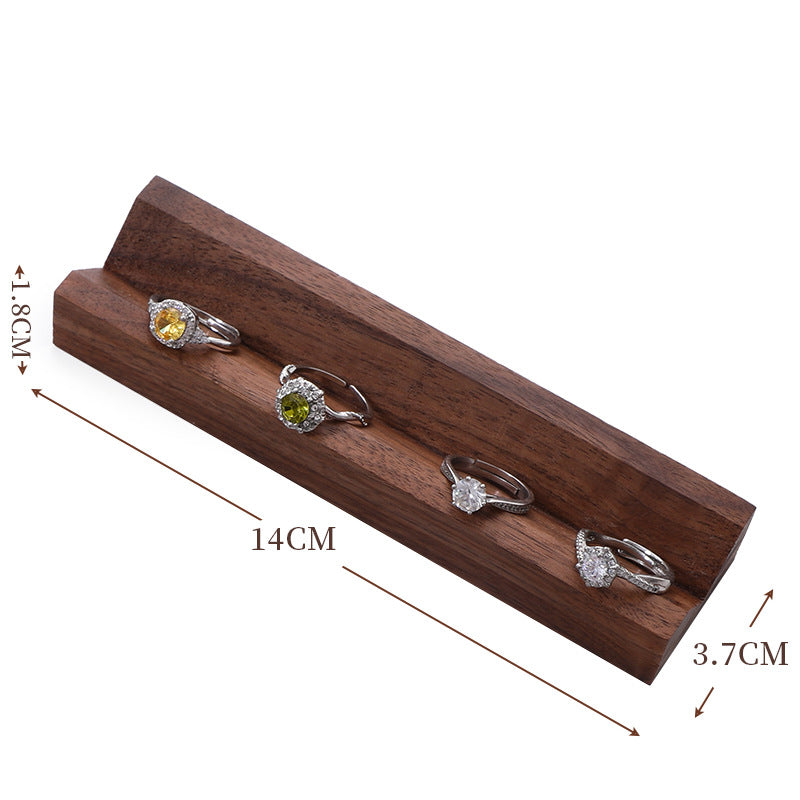 LVCAI Walnut jewelry display stand, a variety of styles