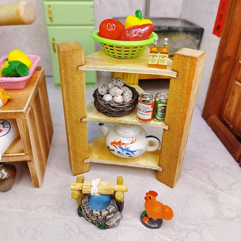 XLP Mini kitchen props, miniature furniture