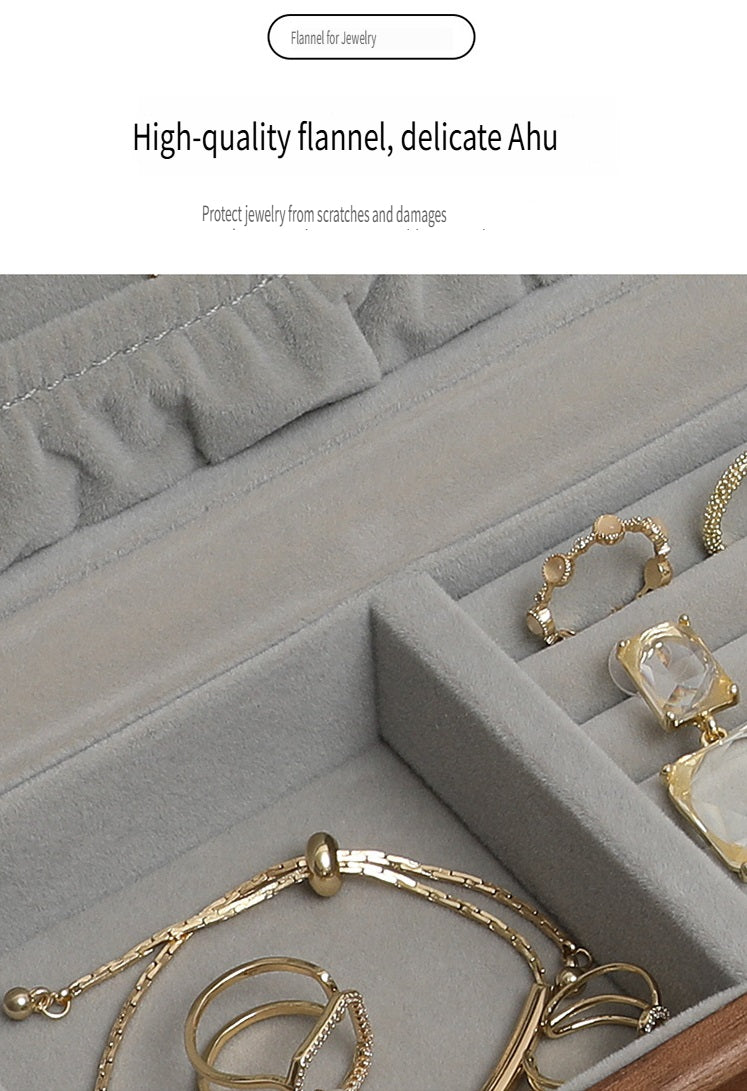 MYZD North American black walnut jewelry box