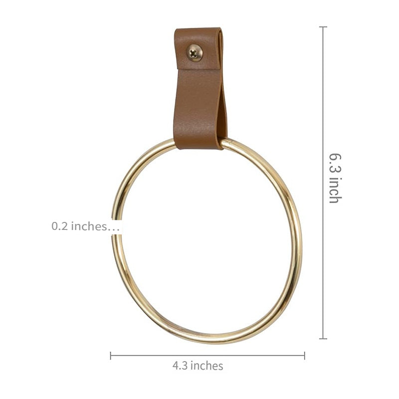 XMT Ring hanging rope, suitable for towels, clothes, leather and metal rings