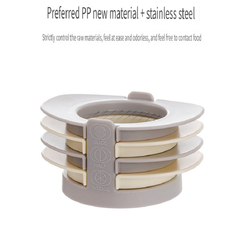 FaSoLa Household four-in-one fancy egg cutter, multi-function slicer