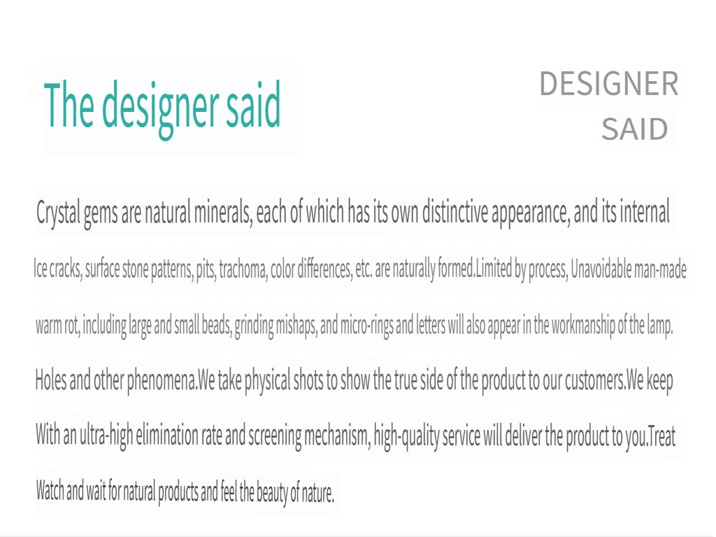 APENG Natural white crystal single crystal dream catcher earrings, crystal energy stone