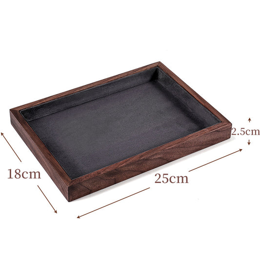 LVCAI Walnut jewelry display stand, a variety of styles