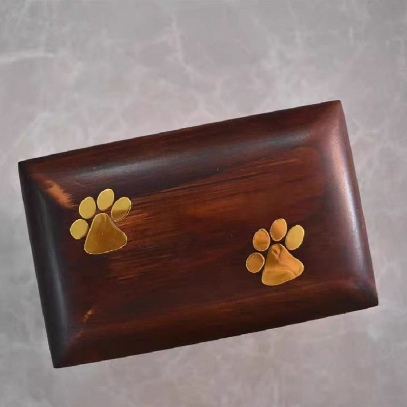 YZBZ Wooden pet urns suitable for dogs, cats and other pets