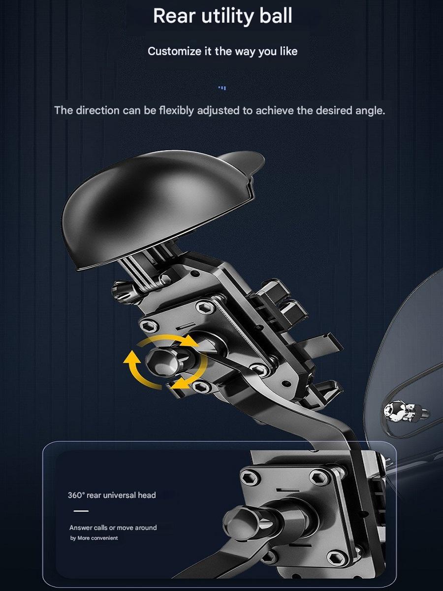 MCZB Motorcycle and bicycle mobile phone holder, waterproof sunshade