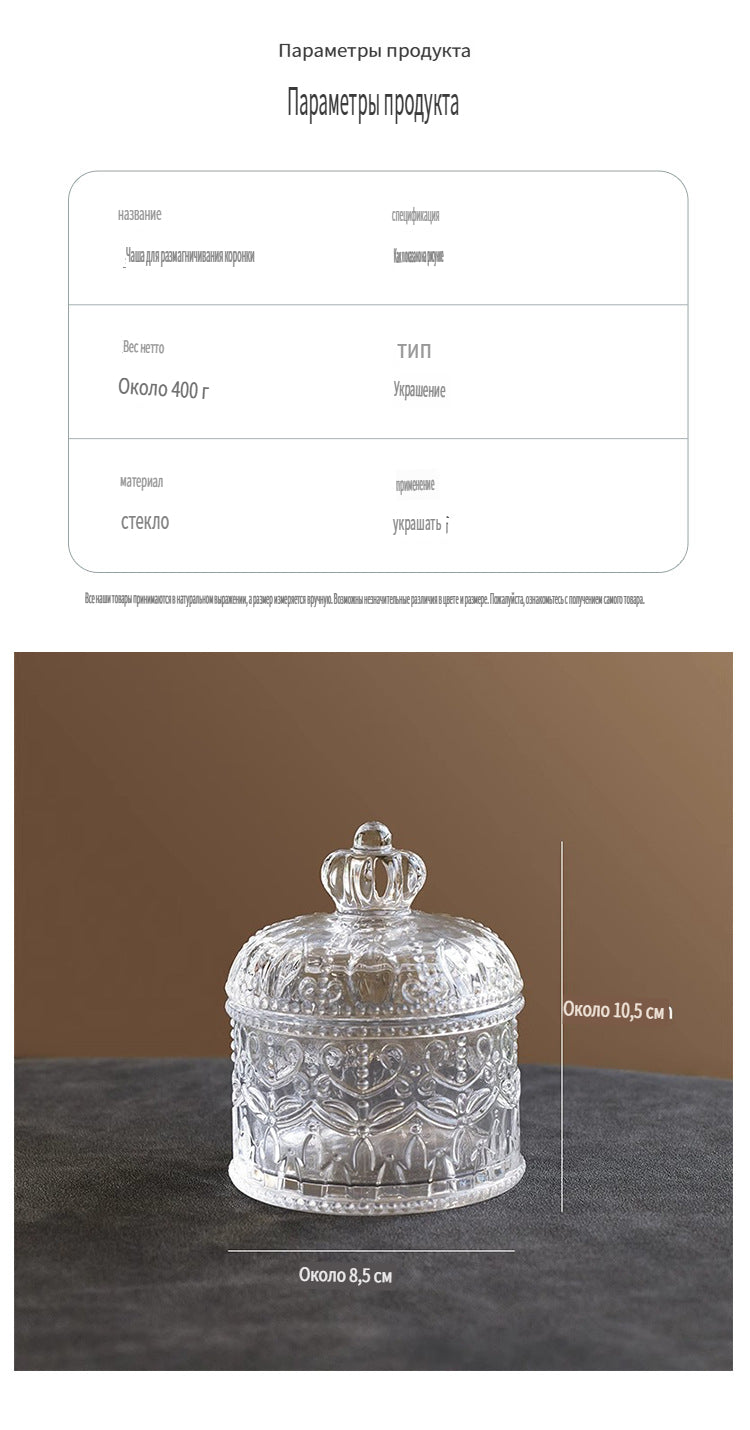 وعاء إزالة المغناطيسية الكريستالية، وعاء زجاجي لتنقية ملح يوشو