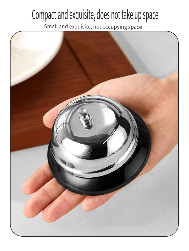 HOMGED Stainless steel mechanical summoning bell, bell ringing device, meal bell reminder device