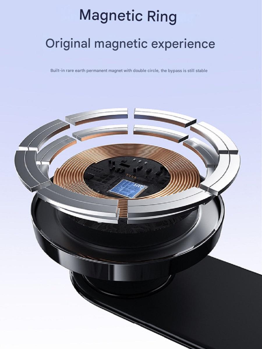 ZLKJ Magsafe car magnetic wireless charging bracket that can be bent as desired