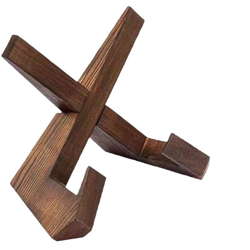 YZBZ Wooden recipe stand, can be used for reading, display, etc. 6 pieces per pack