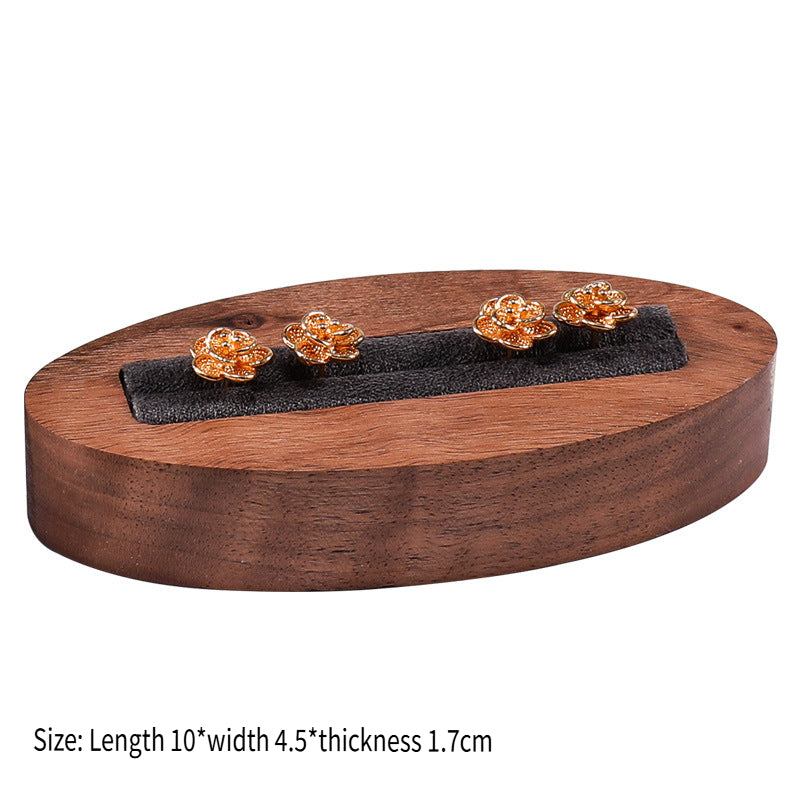 LVCAI Walnut jewelry display stand, a variety of styles